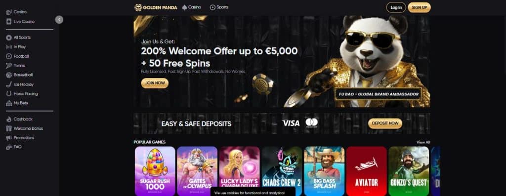 Golden Panda - Tennessee Online Casinos
